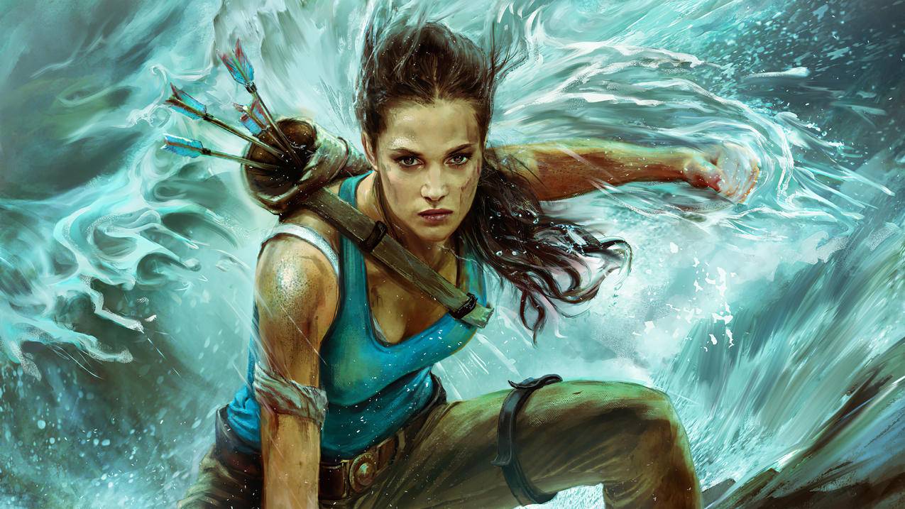《古墓丽影系列/Tomb,Raider》,4K游戏高清壁纸