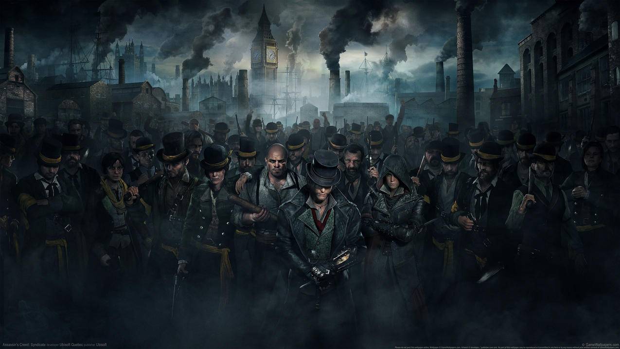 《刺客信条:辛迪加/Assassin,Creed Syndicate》4K游戏高清壁纸