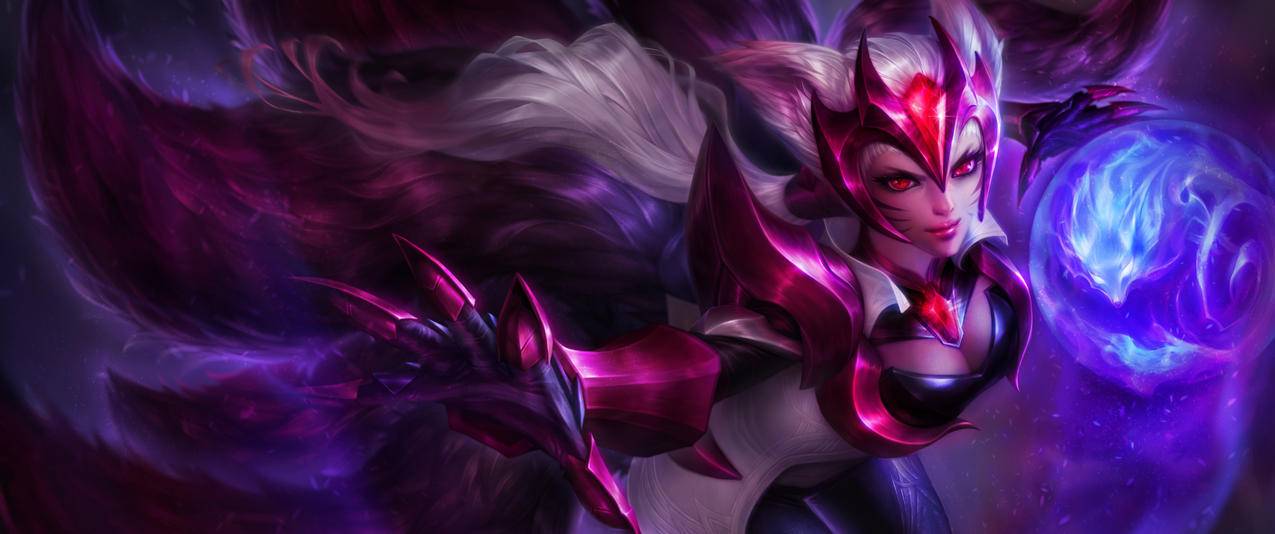 lol阿狸新皮肤Ahri,League,Of,Legends,3440x1440游戏壁纸