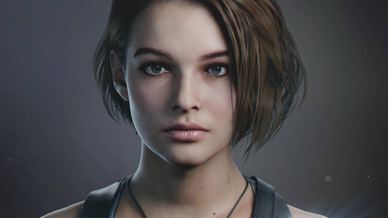 Jill吉尔《生化危机3重制版（Resident,Evil,3）》2020,4k游戏高清壁纸