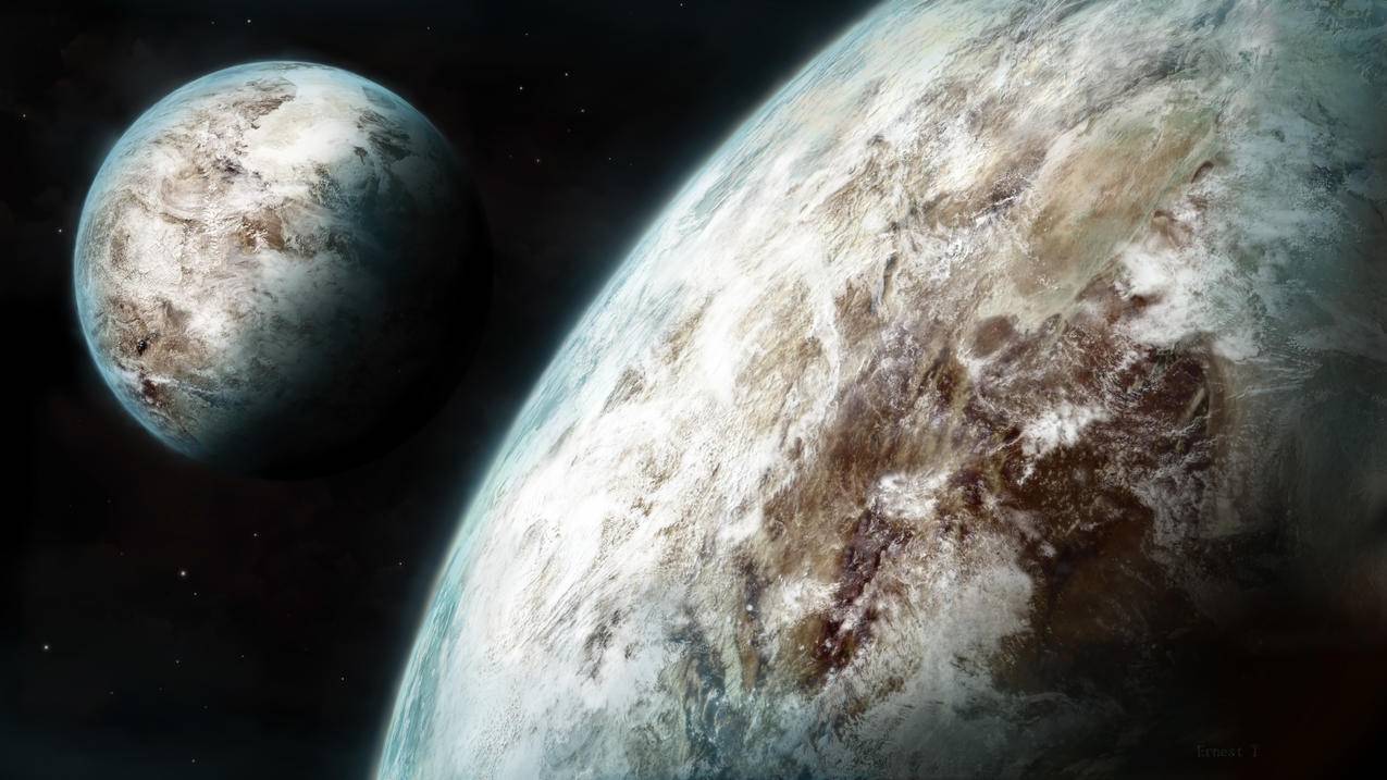 行星,空间,4K高清壁纸