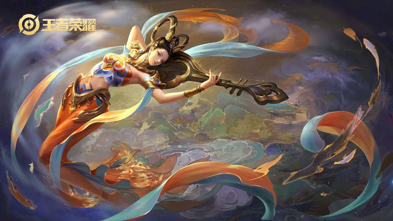 王者荣耀 杨玉环遇见飞天4k壁纸3840x2160