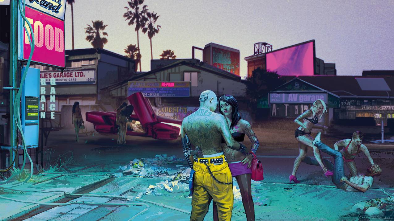 《赛博朋克2077/Cyberpunk,2077》,4K高清壁纸