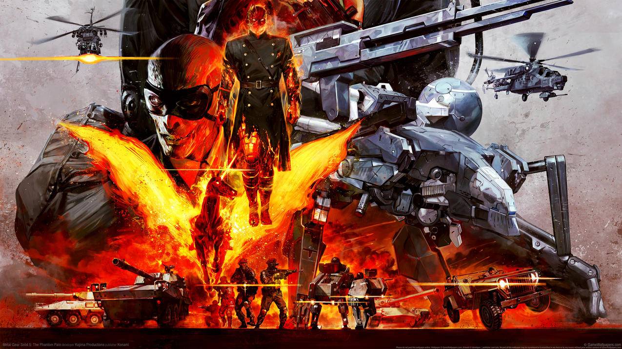 《装备5:幻痛/Metal,Gear,Solid,V The,Phantom,Pain》4K游戏高清壁纸