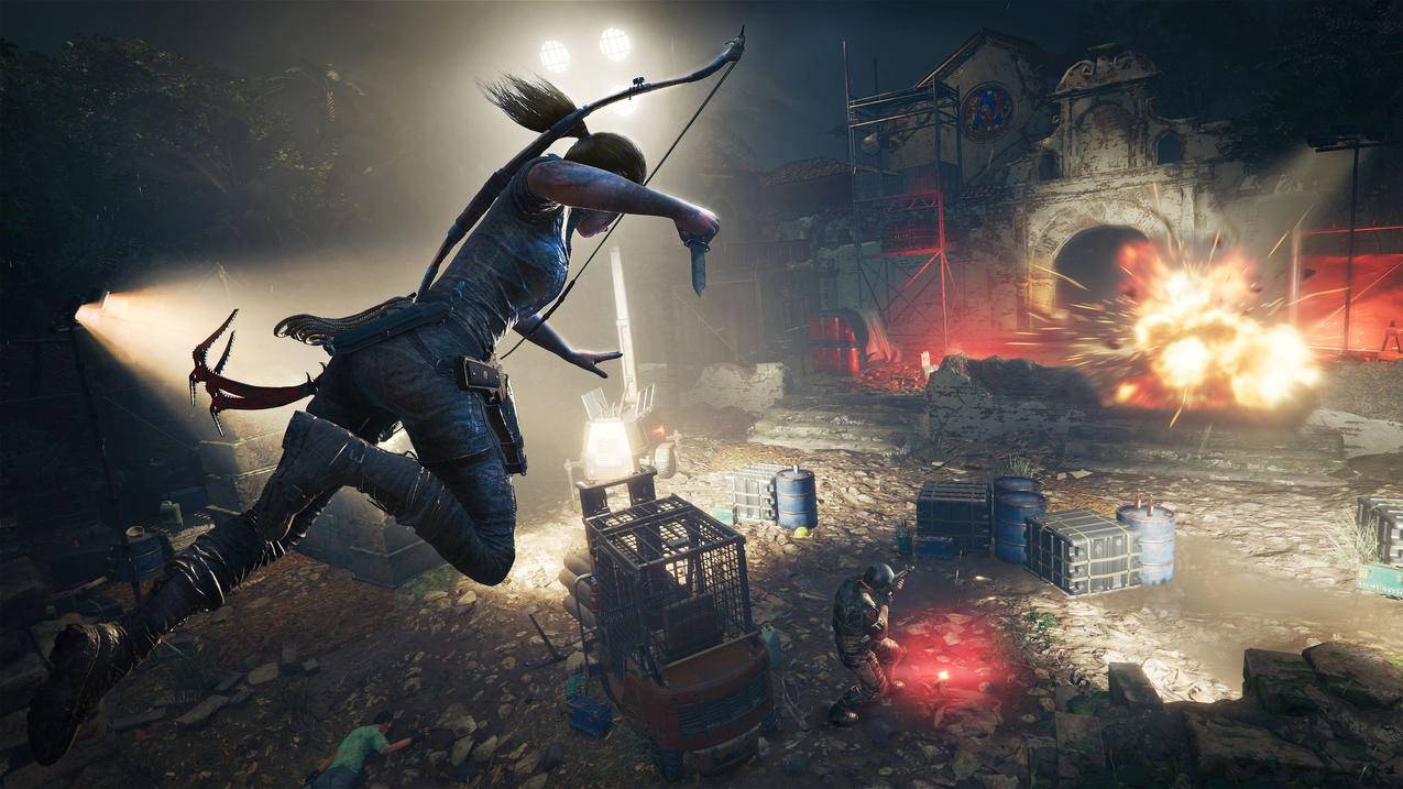 《古墓丽影系列/Tomb,Raider》,4K游戏高清壁纸