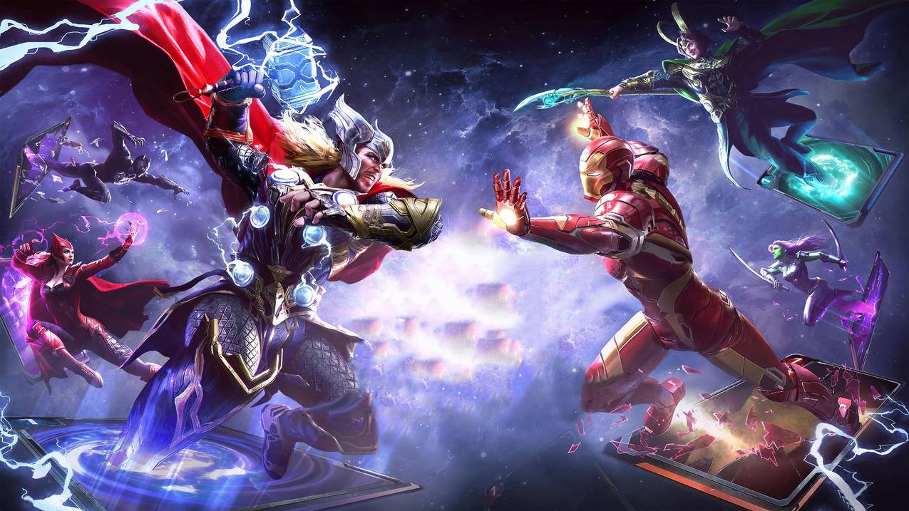 《漫威决斗移动端（MARVEL,Duel,Mobile）》2020,4k游戏高清壁纸
