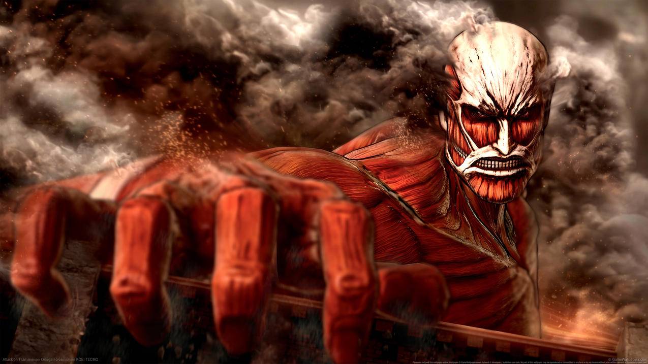 《进击的巨人/ATTACK,ON,TITAN》,4K游戏高清壁纸