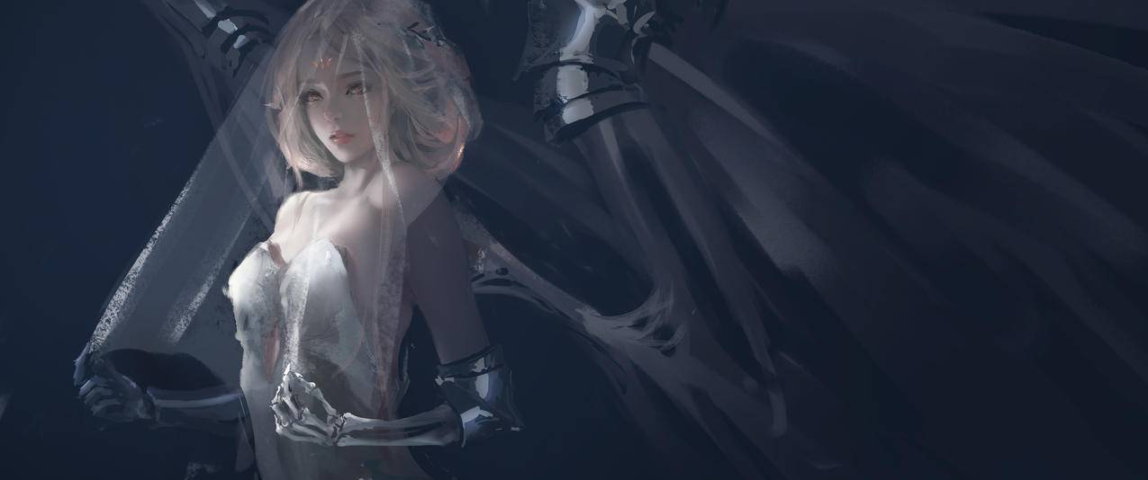 新娘,鬼刀3440x1440带鱼屏壁纸