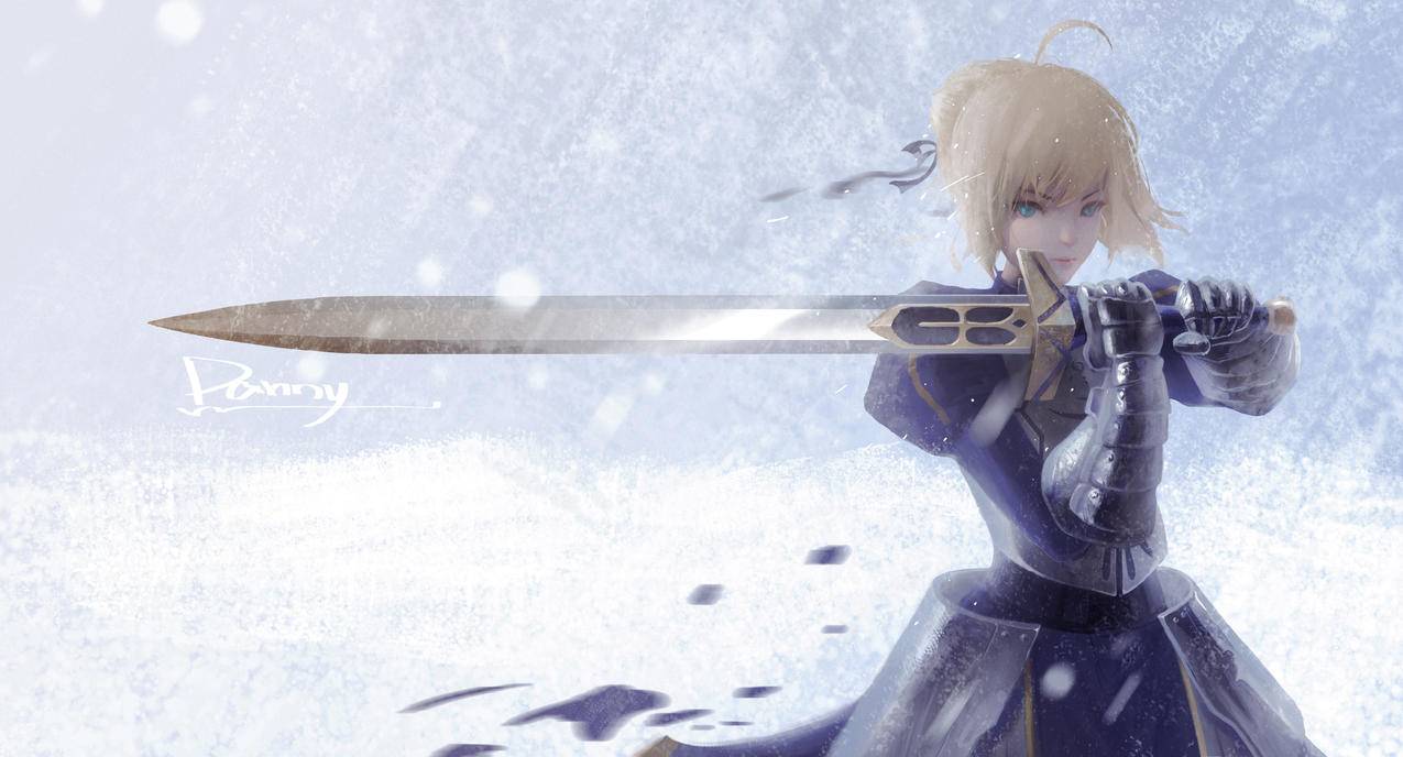 saber,4k动漫高清壁纸