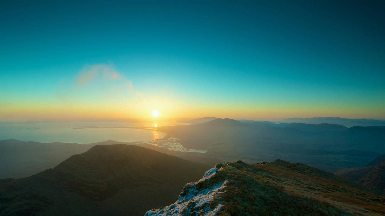 夕阳摄影风光,4k风景高清壁纸