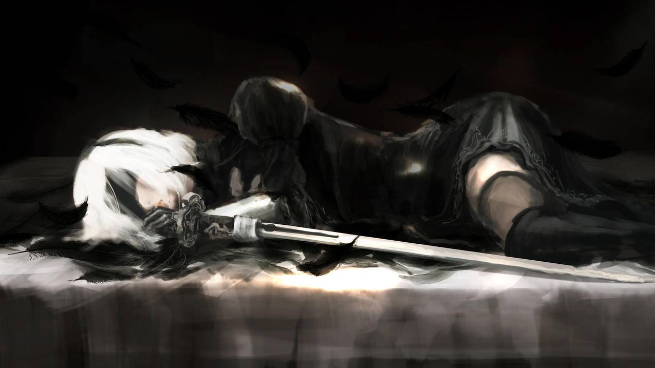 《尼尔：机械纪元/NieR,Automata》,4k高清壁纸