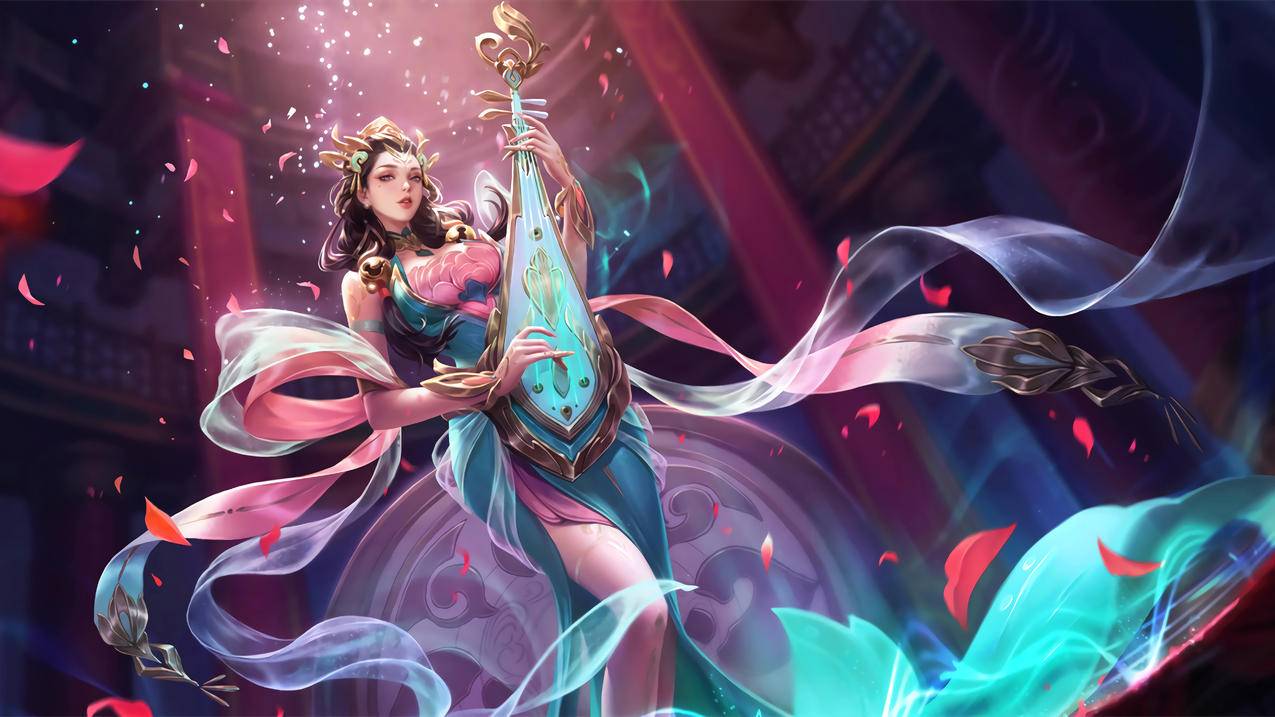 杨玉环,王者荣耀,4k高清壁纸