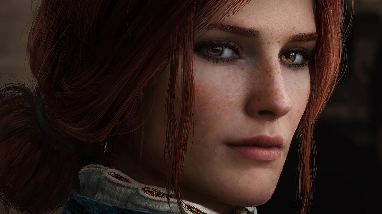 《巫师3-The,Witcher3》红发,4K高清壁纸