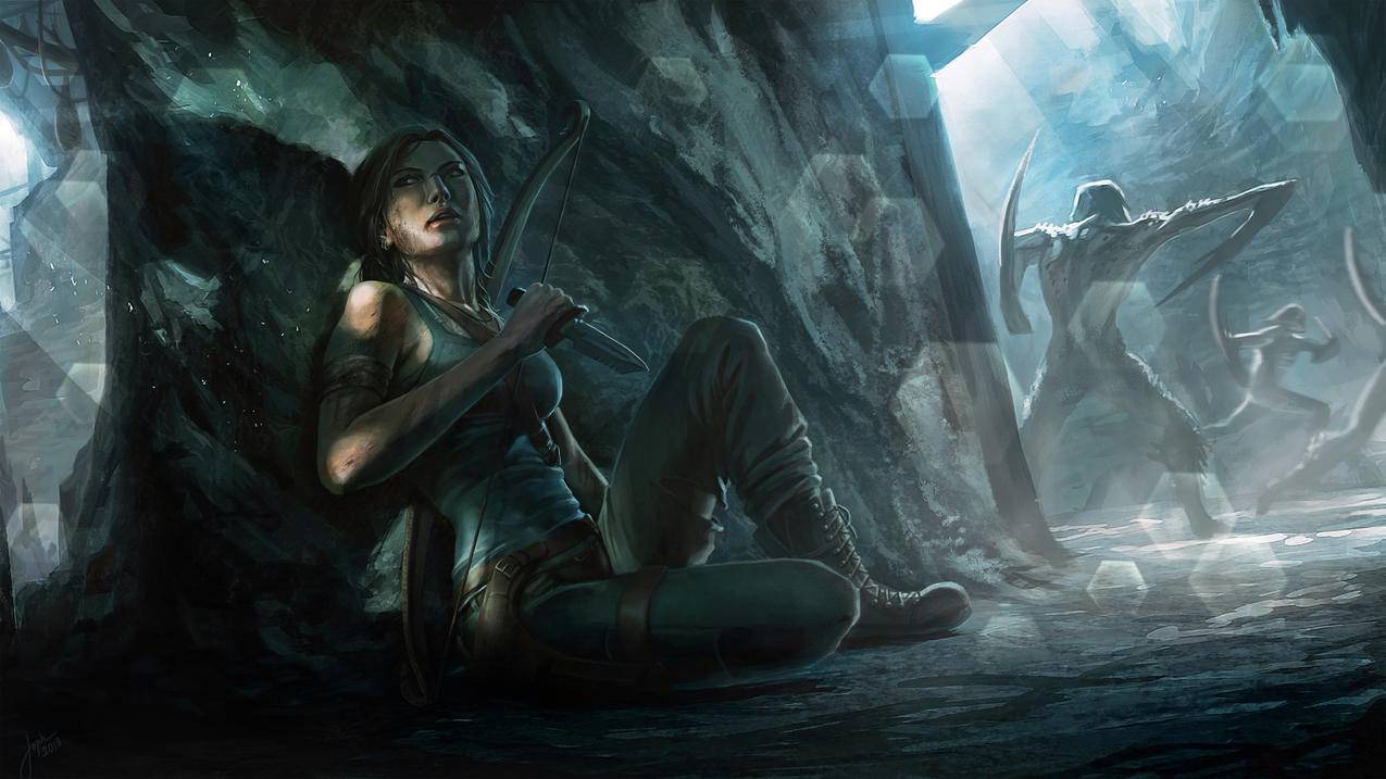 《古墓丽影系列/Tomb,Raider》,4K游戏高清壁纸