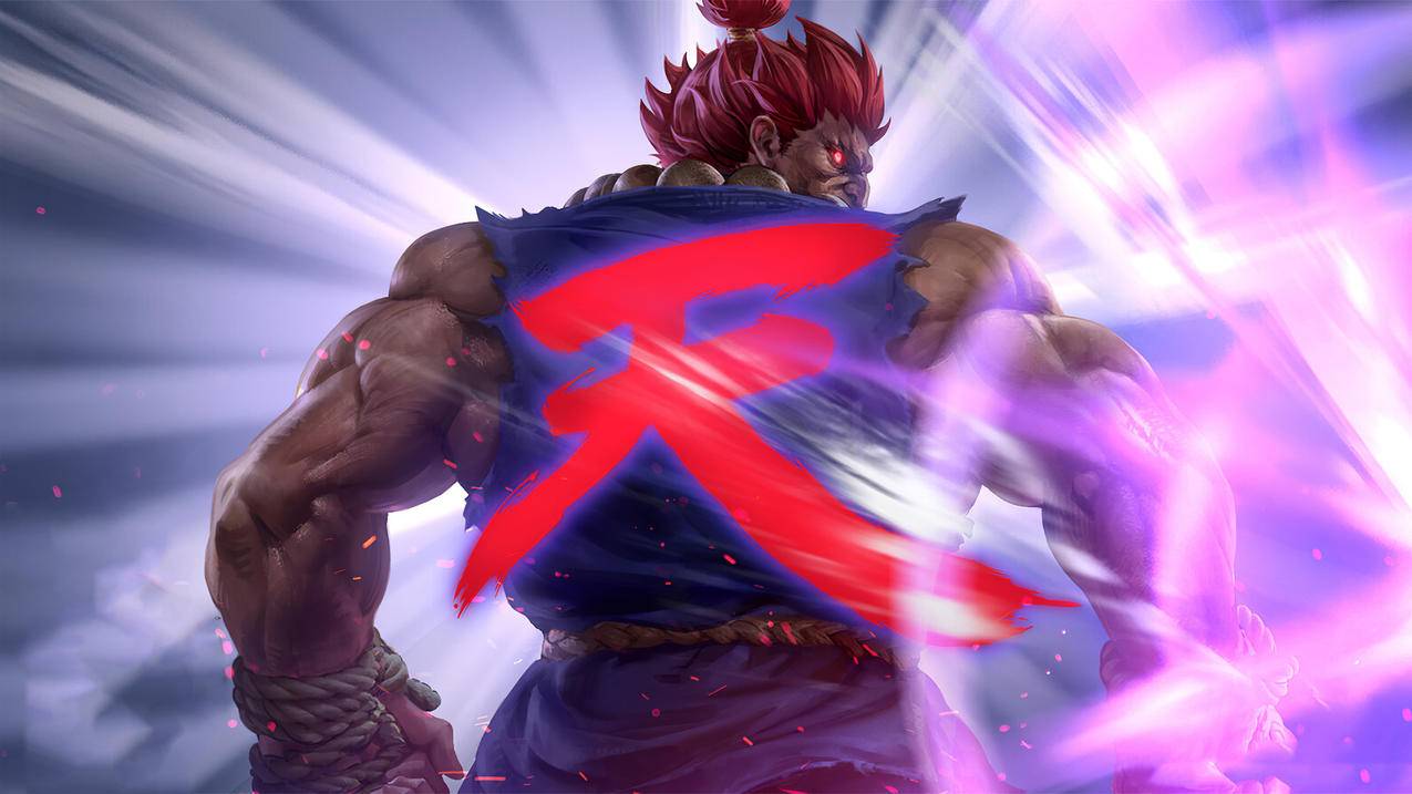 《街头霸王(Street,Fighter)》豪鬼,4K高清游戏壁纸