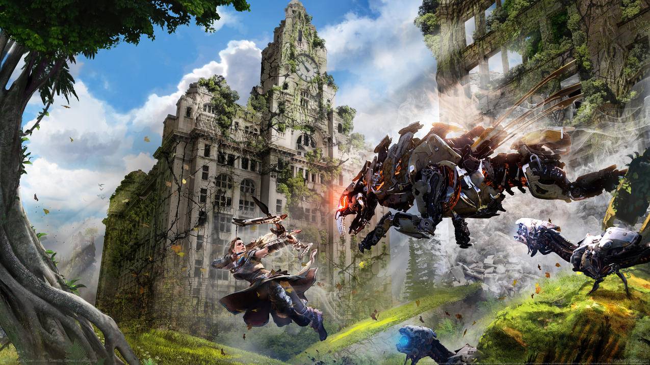 《地平线:零之曙光-Horizon Zero,Dawn》,4K高清壁纸