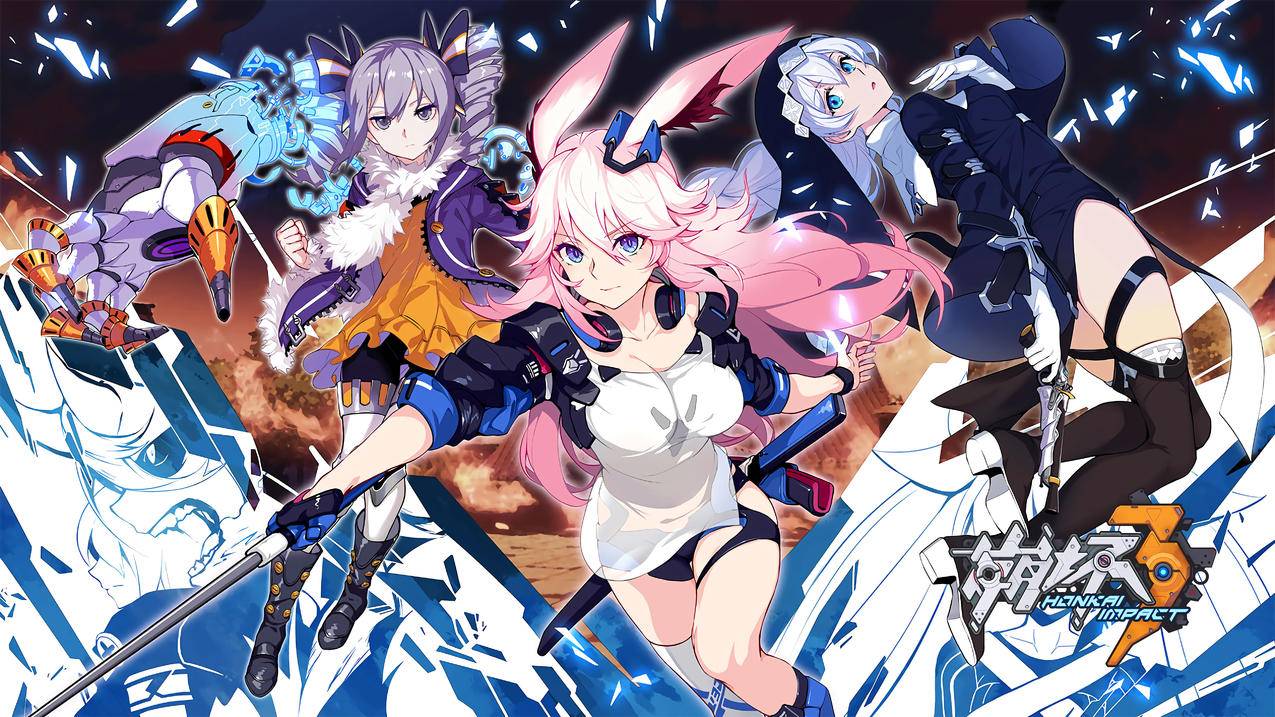 樱色轮回,崩坏3,4k桌面壁纸