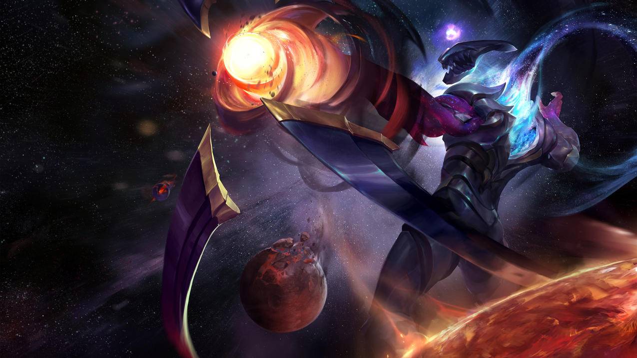 《英雄联盟LOL（惩戒之箭,死兆星,韦鲁斯）》2020,4K高清游戏壁纸