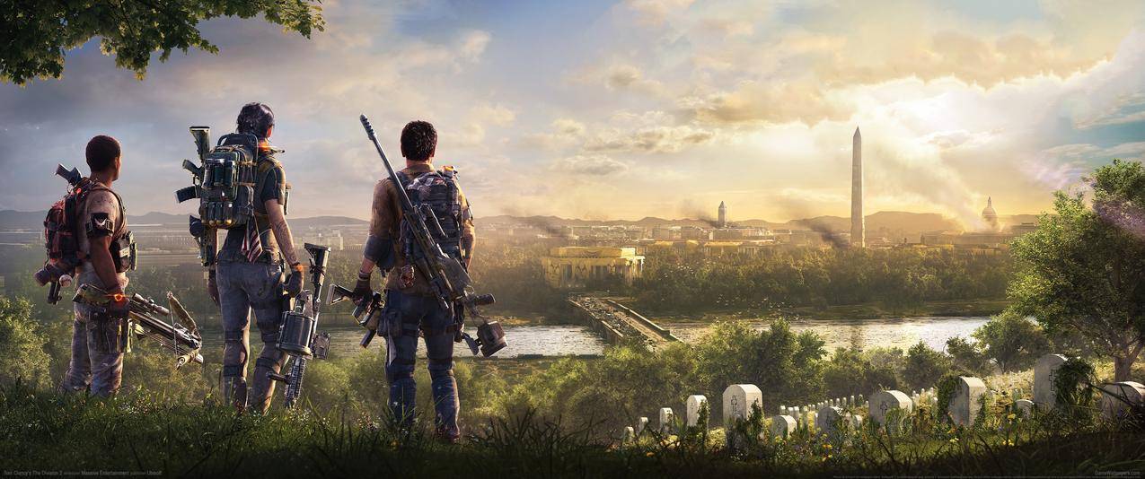 Tom,Clancys,The,Division,2,全境封锁3440x1440壁纸