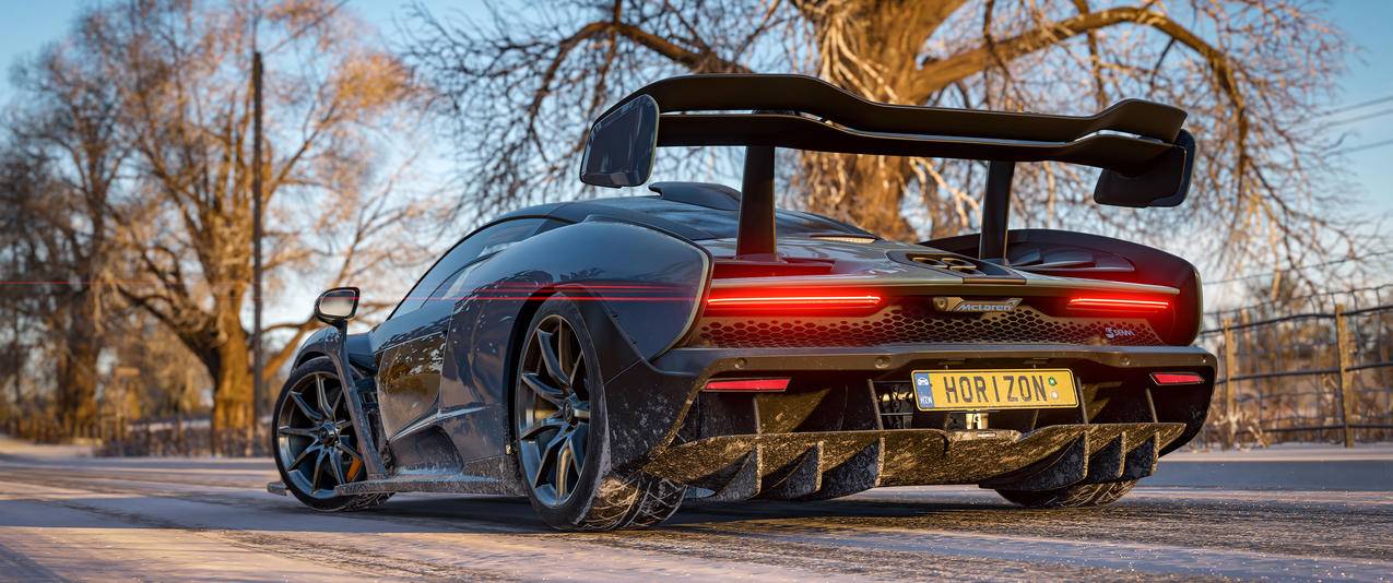 极限竞速_地平线4Forza,Horizon,4游戏跑车3440x1440壁纸