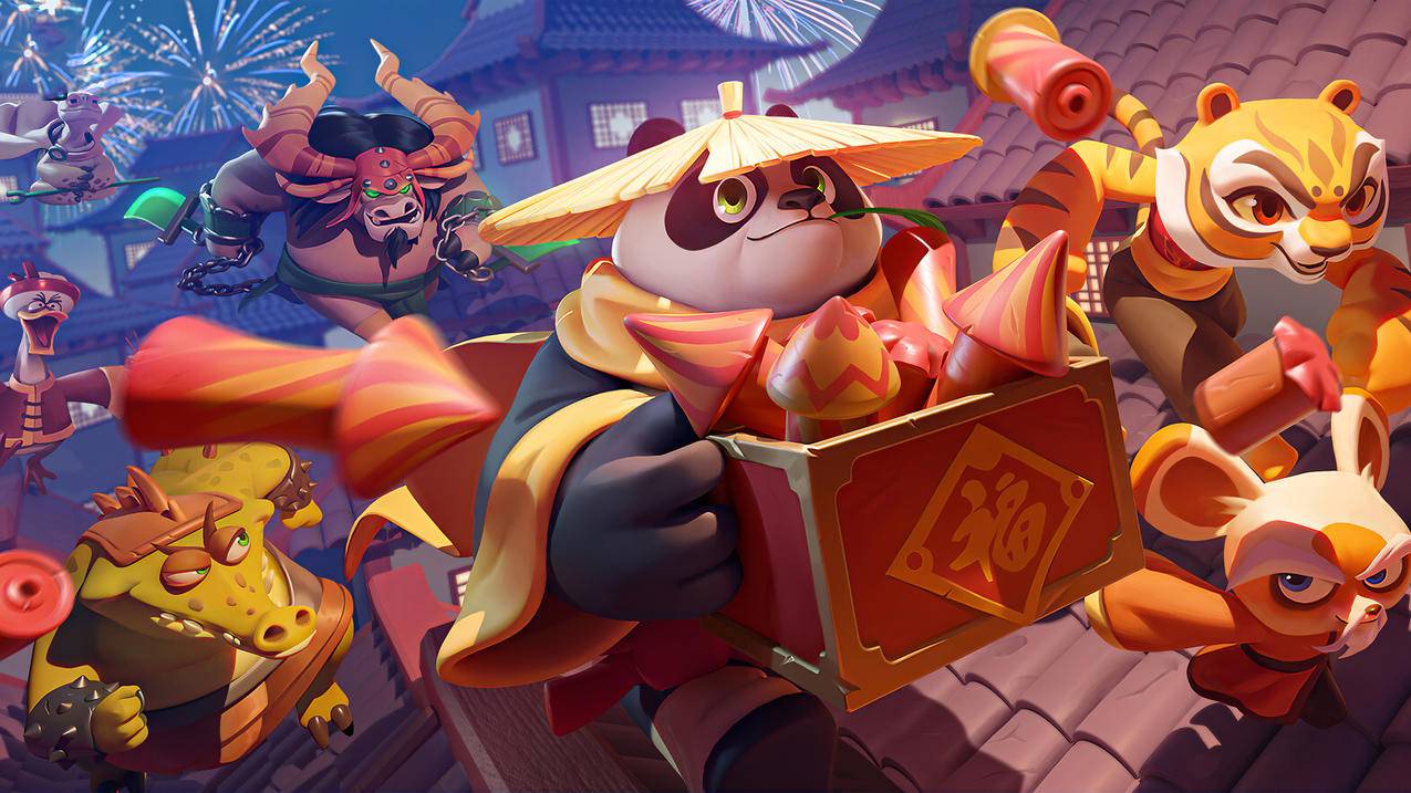 除夕春节《功夫熊猫(Kung,Fu,Panda)》2020,4K游戏高清壁纸