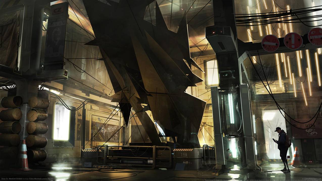 《杀出重围:人类分裂/Deus,Ex Mankind,Divided》,4K游戏高清壁纸