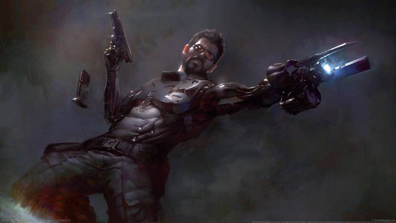 《杀出重围:人类分裂/Deus,Ex Mankind,Divided》,4K游戏高清壁纸