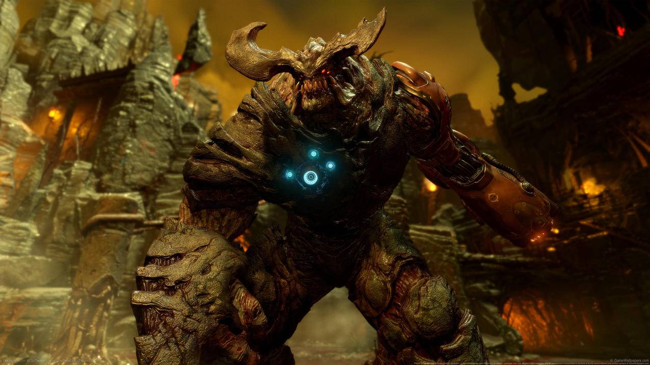 《毁灭战士/DOOM》,4K游戏高清壁纸