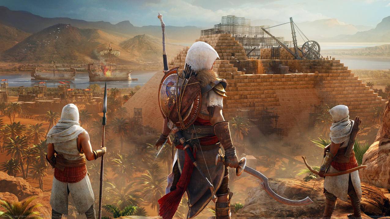 《刺客信条：起源-Assassin,Creed Origins》,4K高清壁纸