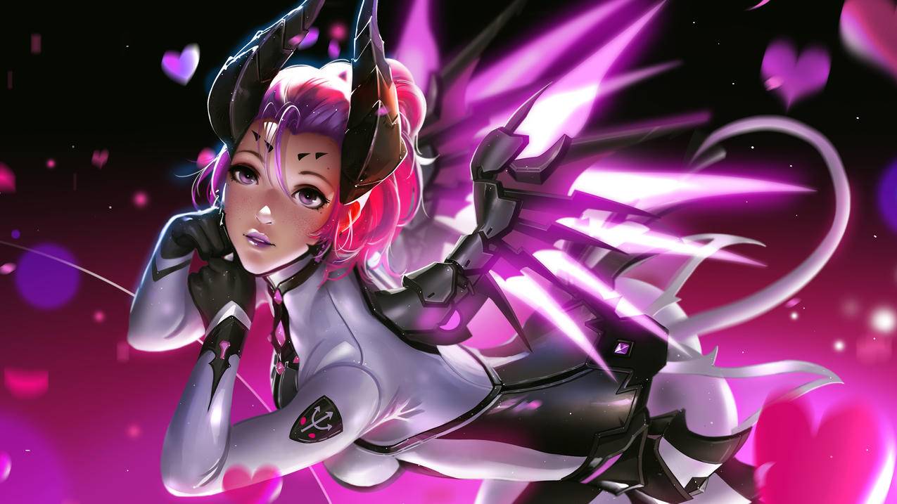 《守望先锋》“天使”,4k高清壁纸