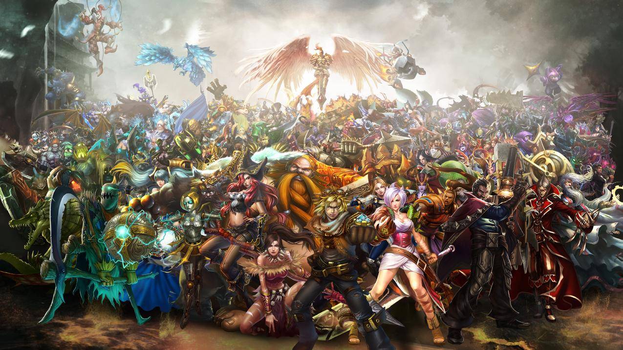 lol英雄联盟全英雄高清6K壁纸图片