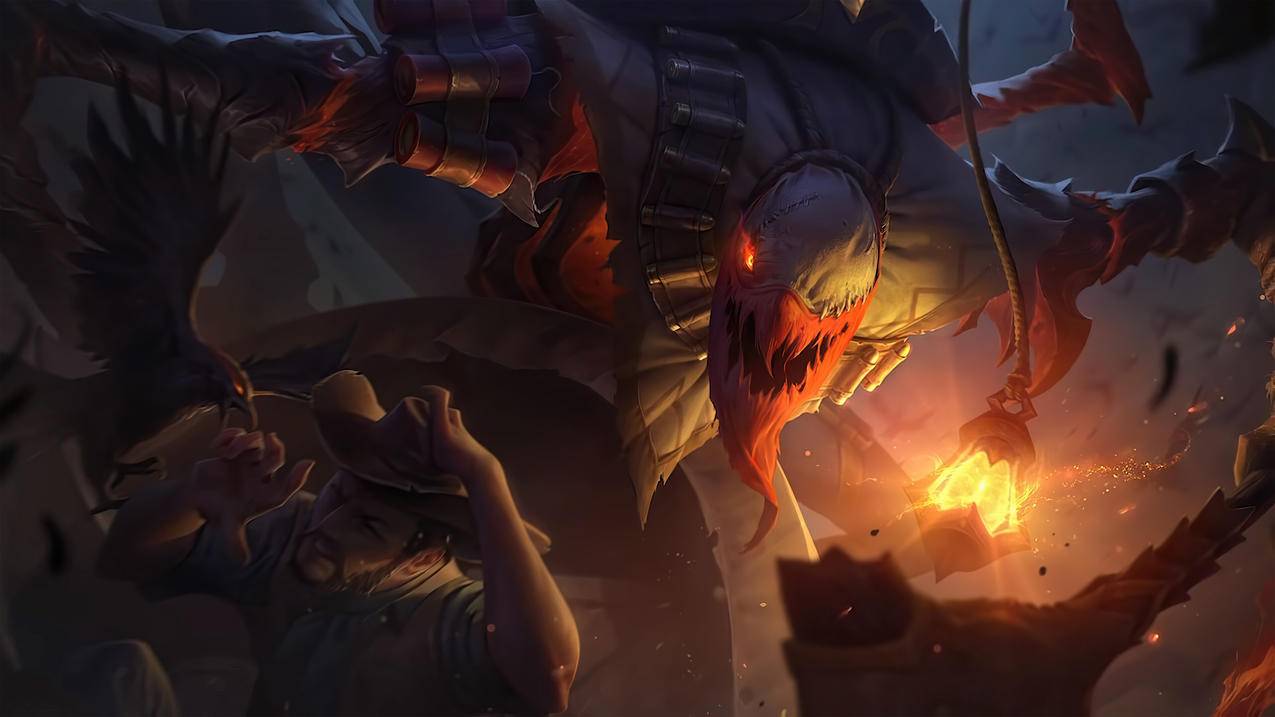 《英雄联盟LOL（荒野幽灵-费德提克）》,4K游戏高清壁纸
