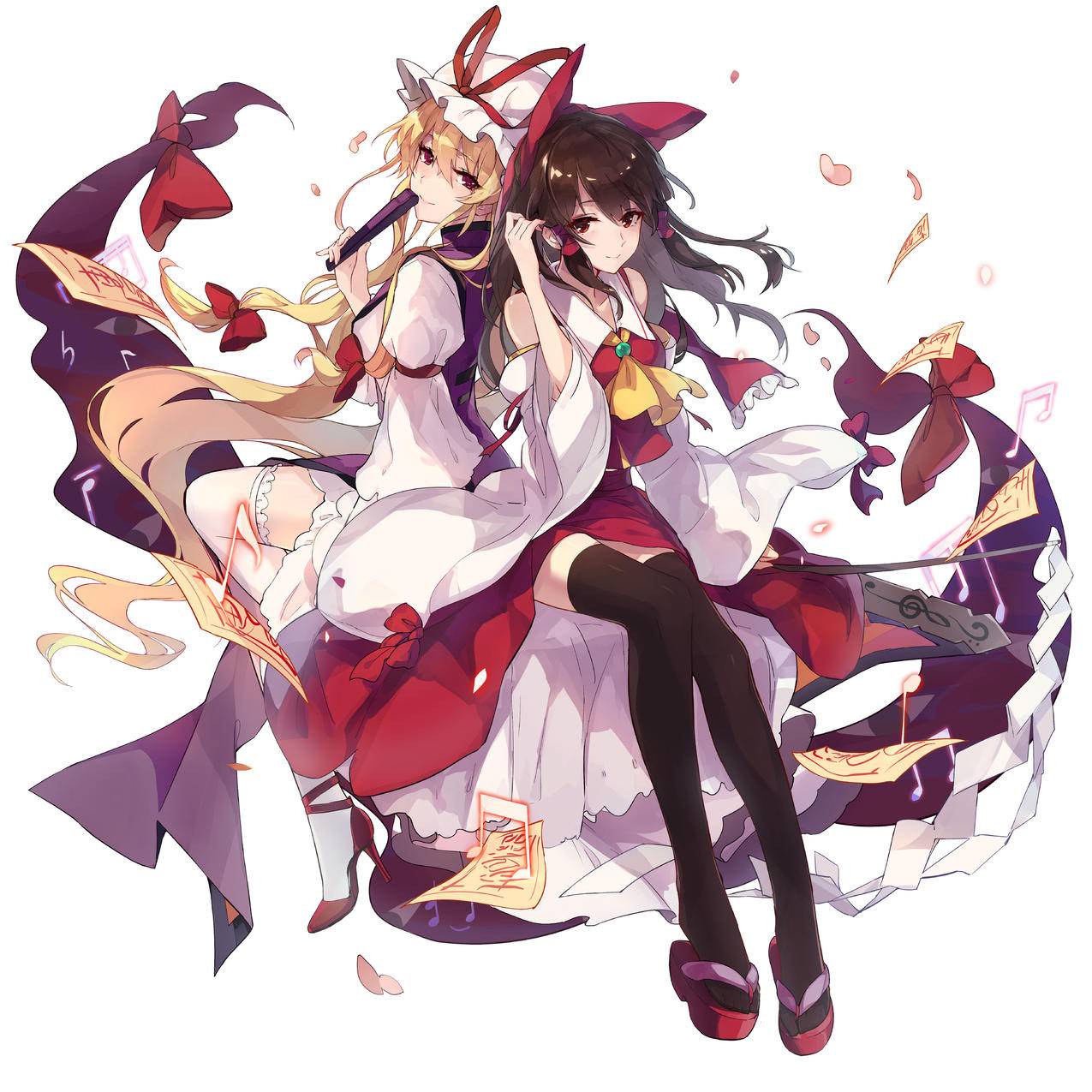 《东方Project》博丽灵梦,八云yakumo,yukari,4K高清动漫壁纸