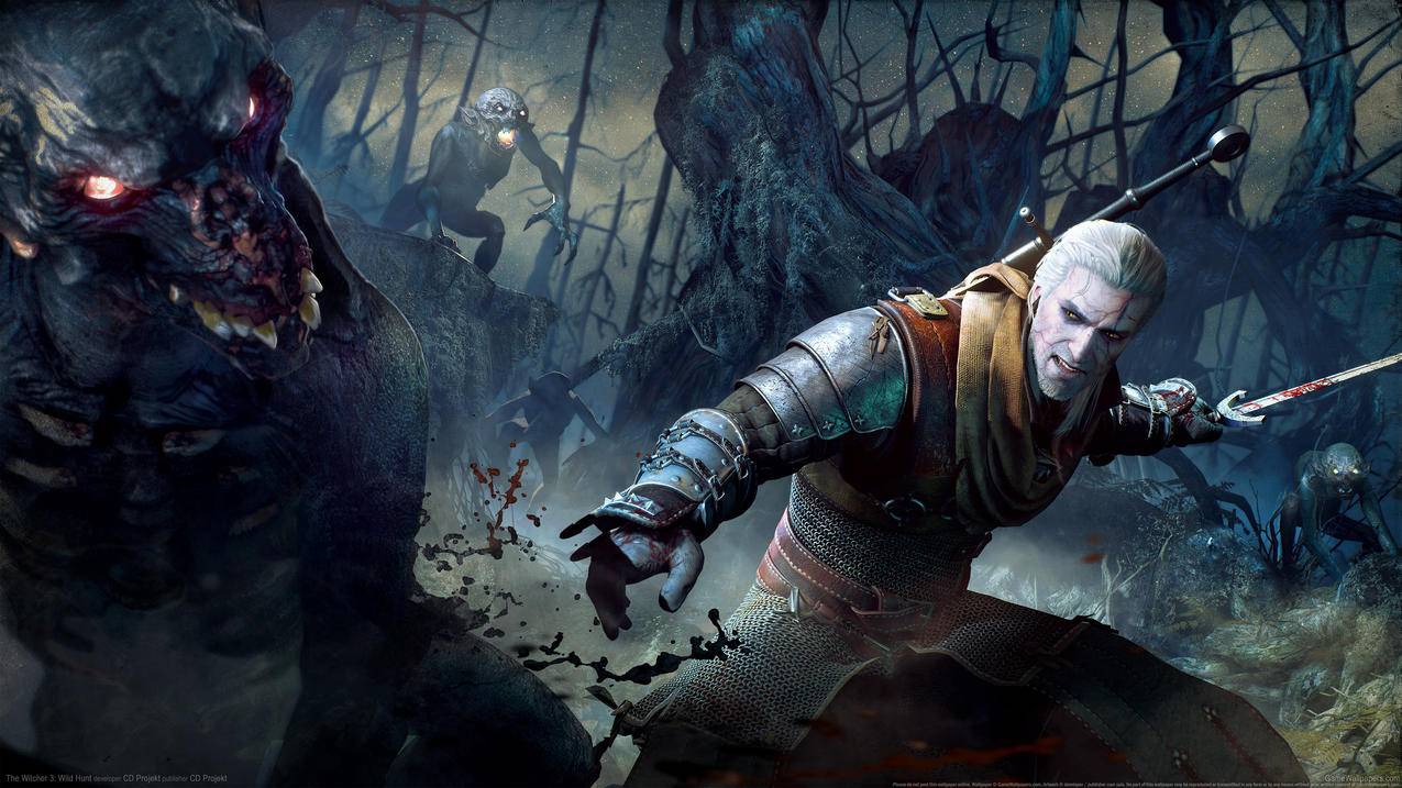 《巫师3:狂猎/The,Witcher,3 Wild,Hunt》,4K游戏高清壁纸