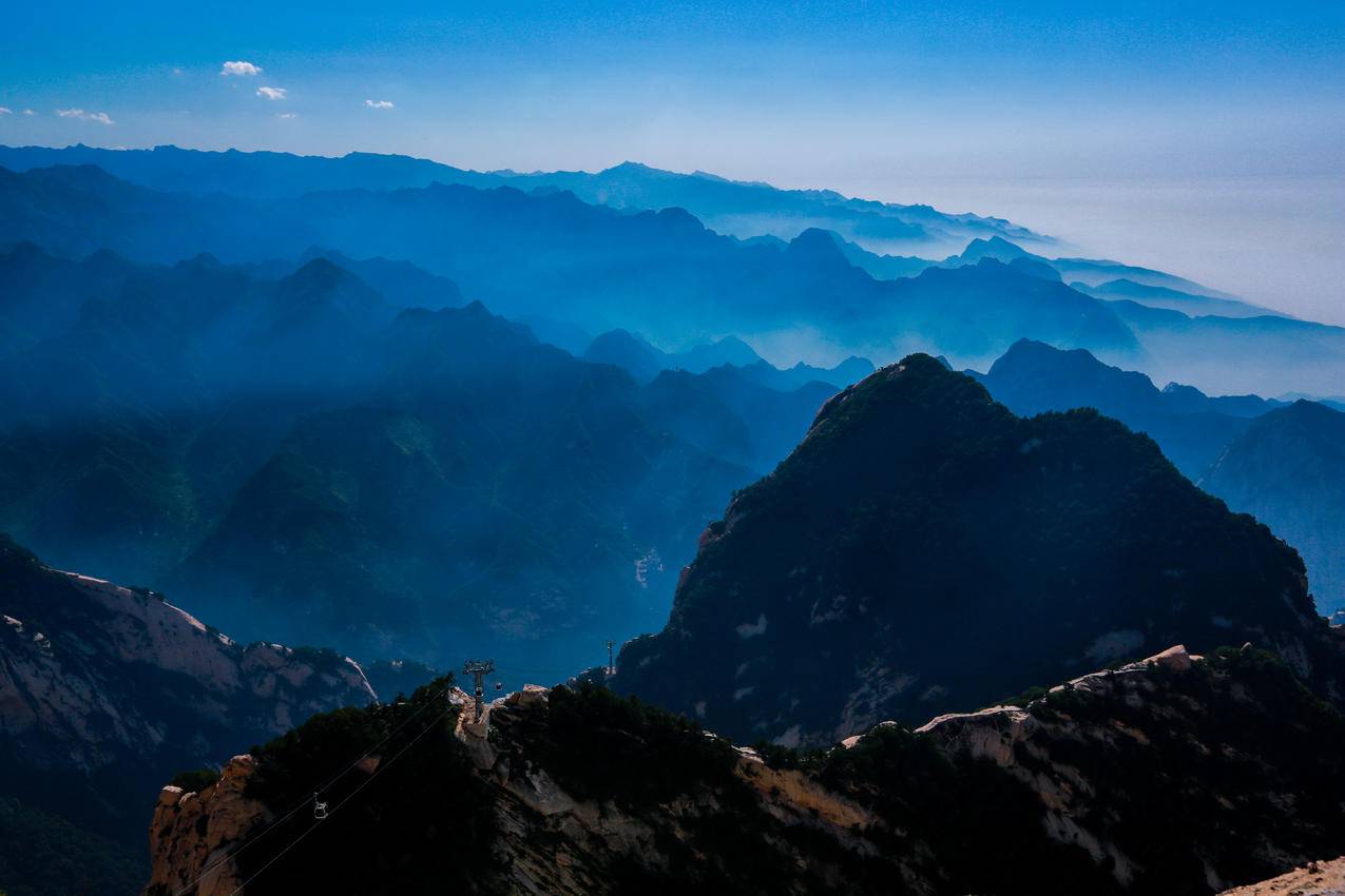 华山风景5K壁纸