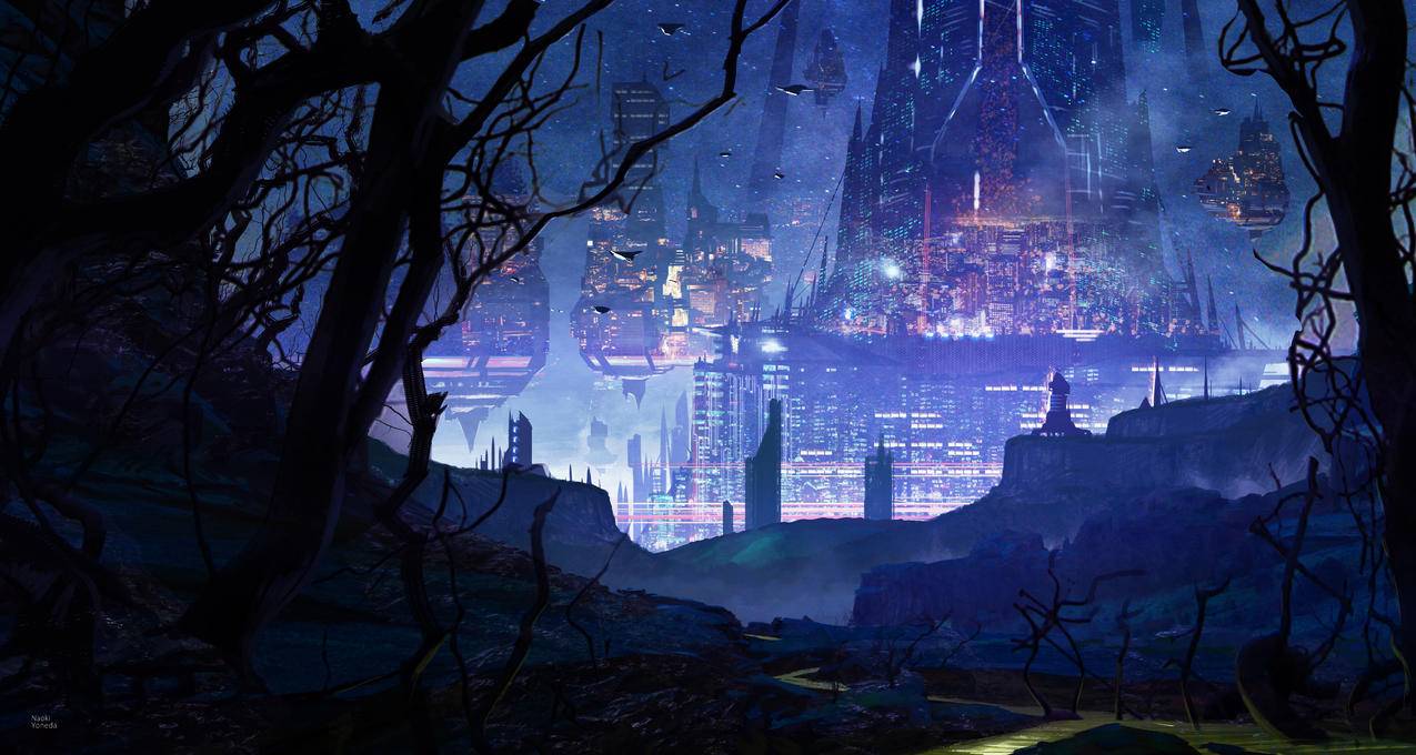 惑星插画,4k动漫风景壁纸