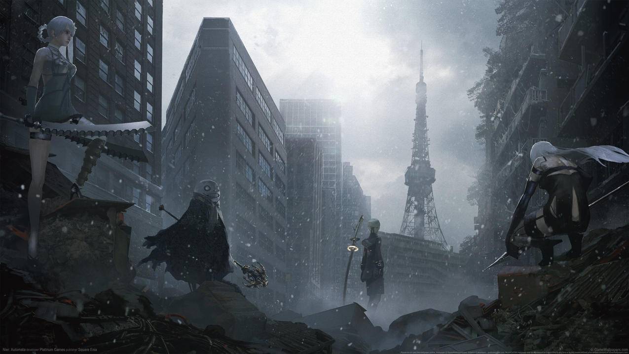 《尼尔:机械纪元/NieR,Automata》,4K高清壁纸