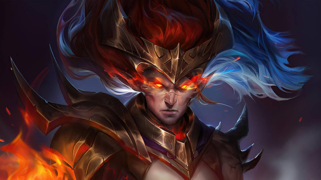 黑暗使者亚索《英雄联盟lol》2020,4K图片壁纸