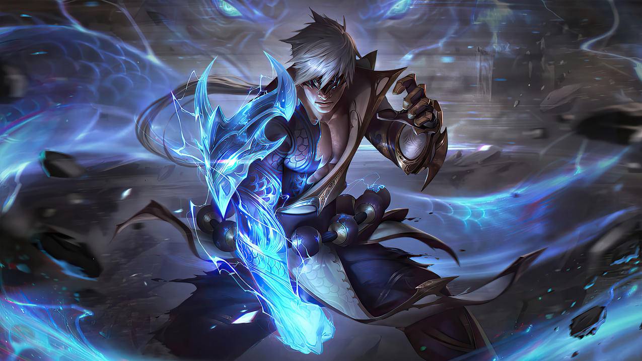 神龙尊者-李青《英雄联盟LOL》2020,4K游戏图片