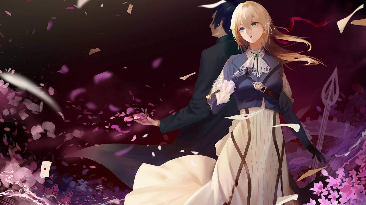 《紫罗兰永恒花园,violet,evergarden》4K高清动漫壁纸
