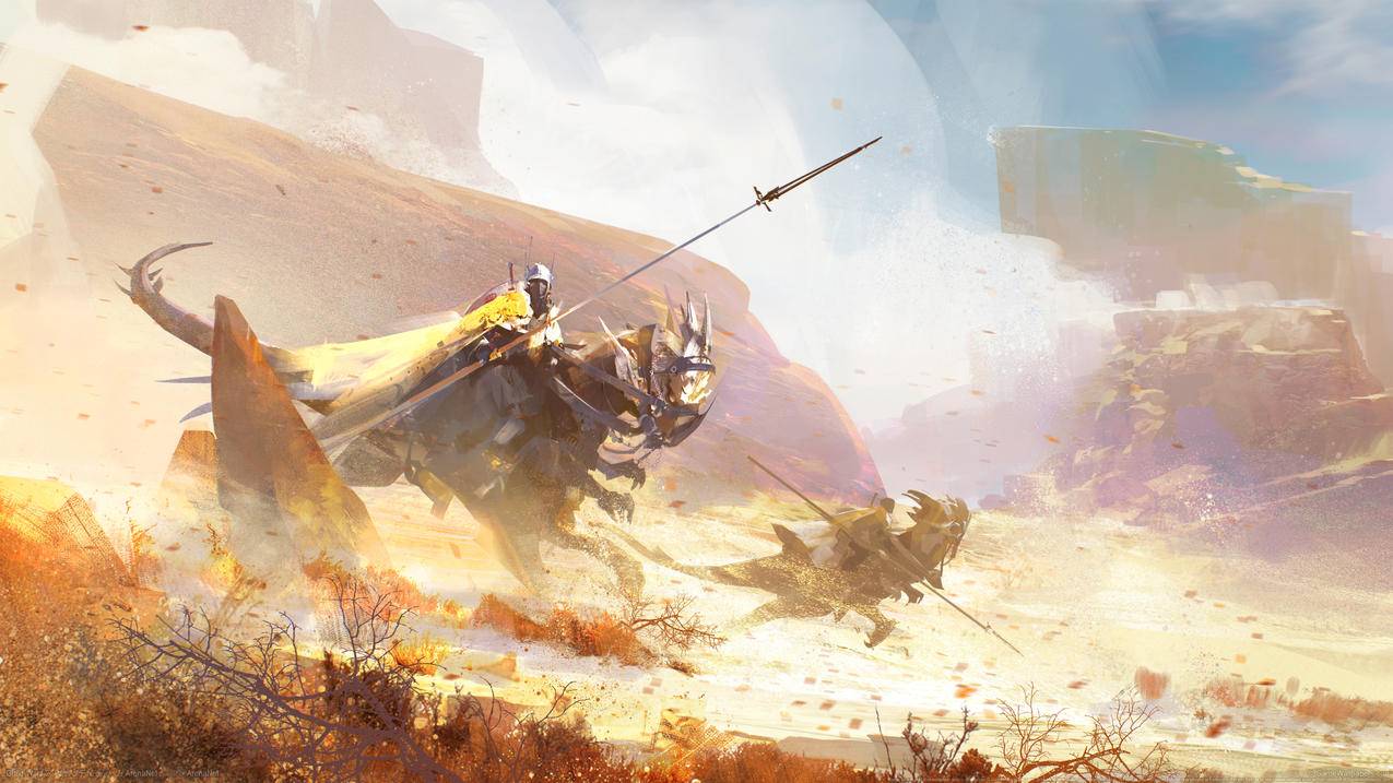《激战2-Guild,Wars,2 Path,of,Fire》,4K高清壁纸