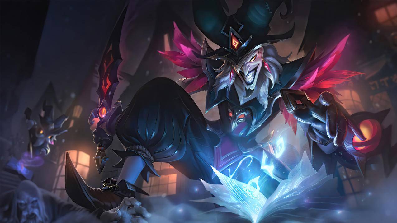 奥术师-萨科《英雄联盟lol》2020,4K高清桌面