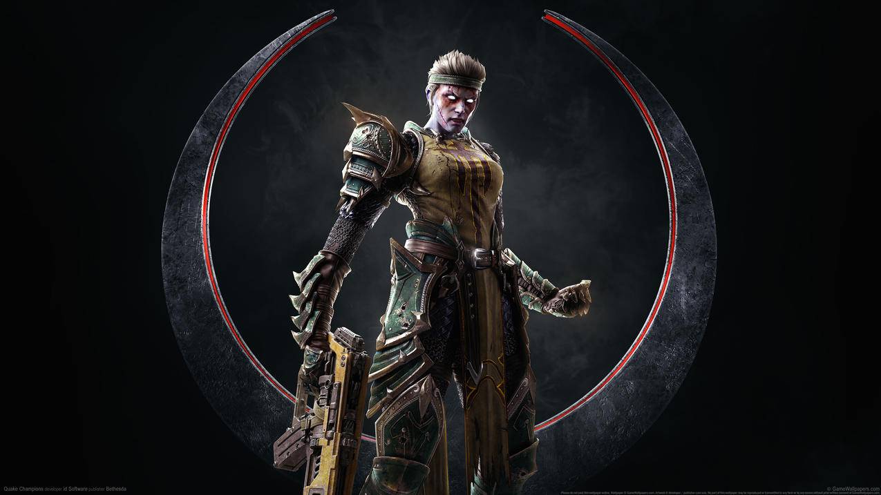 《雷神之锤:冠军-QuakeChampions》,4K高清壁纸