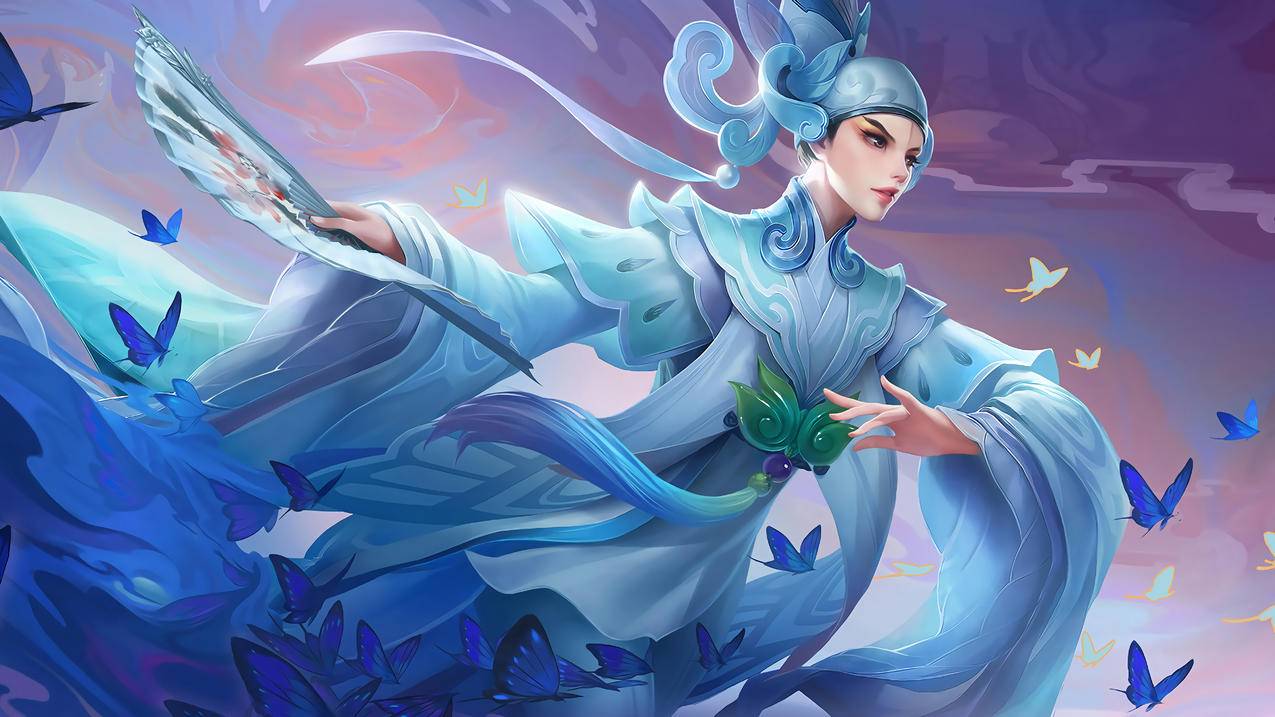 梁祝-上官婉儿,王者荣耀,4k桌面壁纸