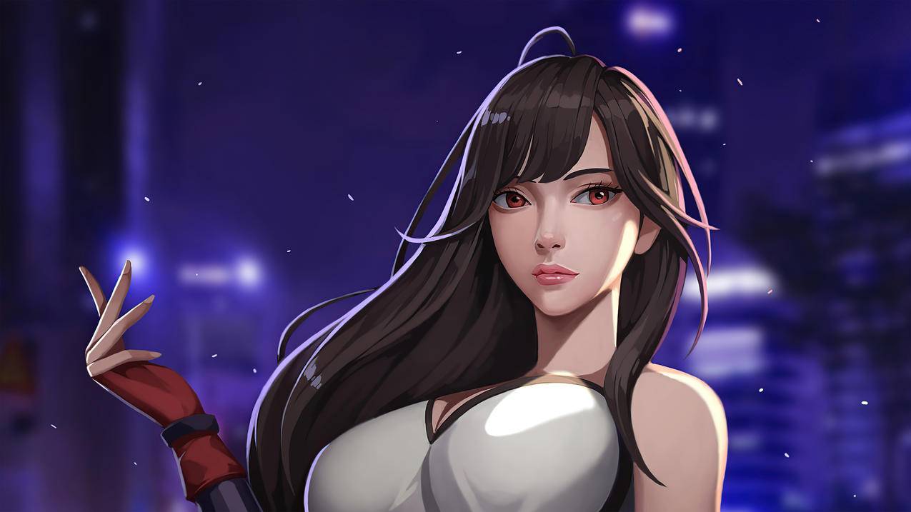 Tifa蒂法《最终幻想7》2020,4K高清图片
