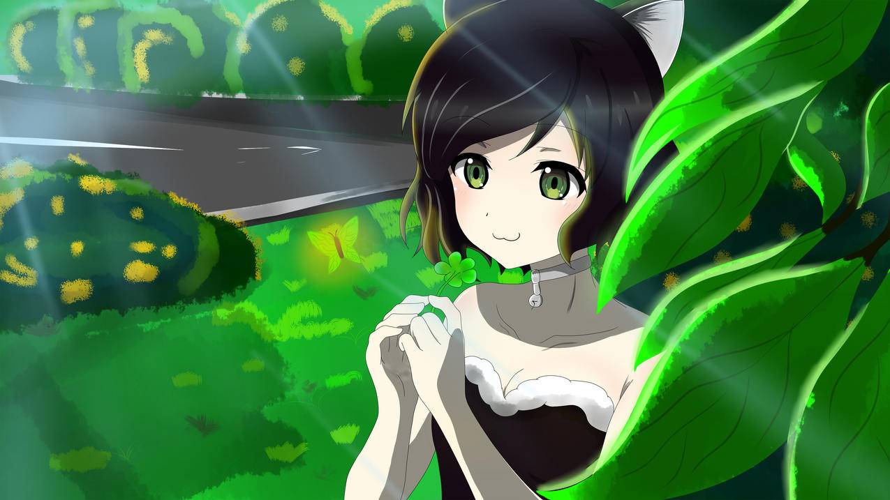 可爱女孩绘画,4k动漫高清壁纸