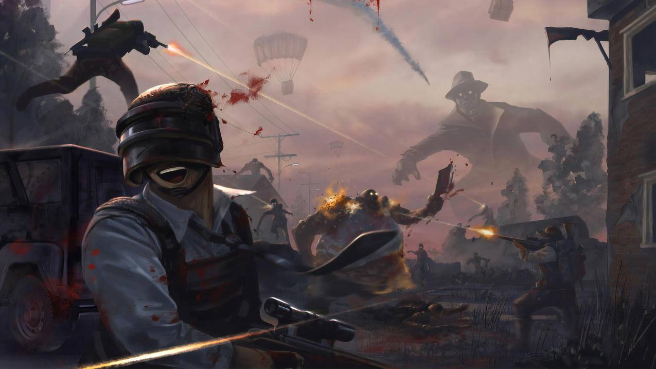《绝地求生大逃杀/PUBG》,4K游戏高清壁纸