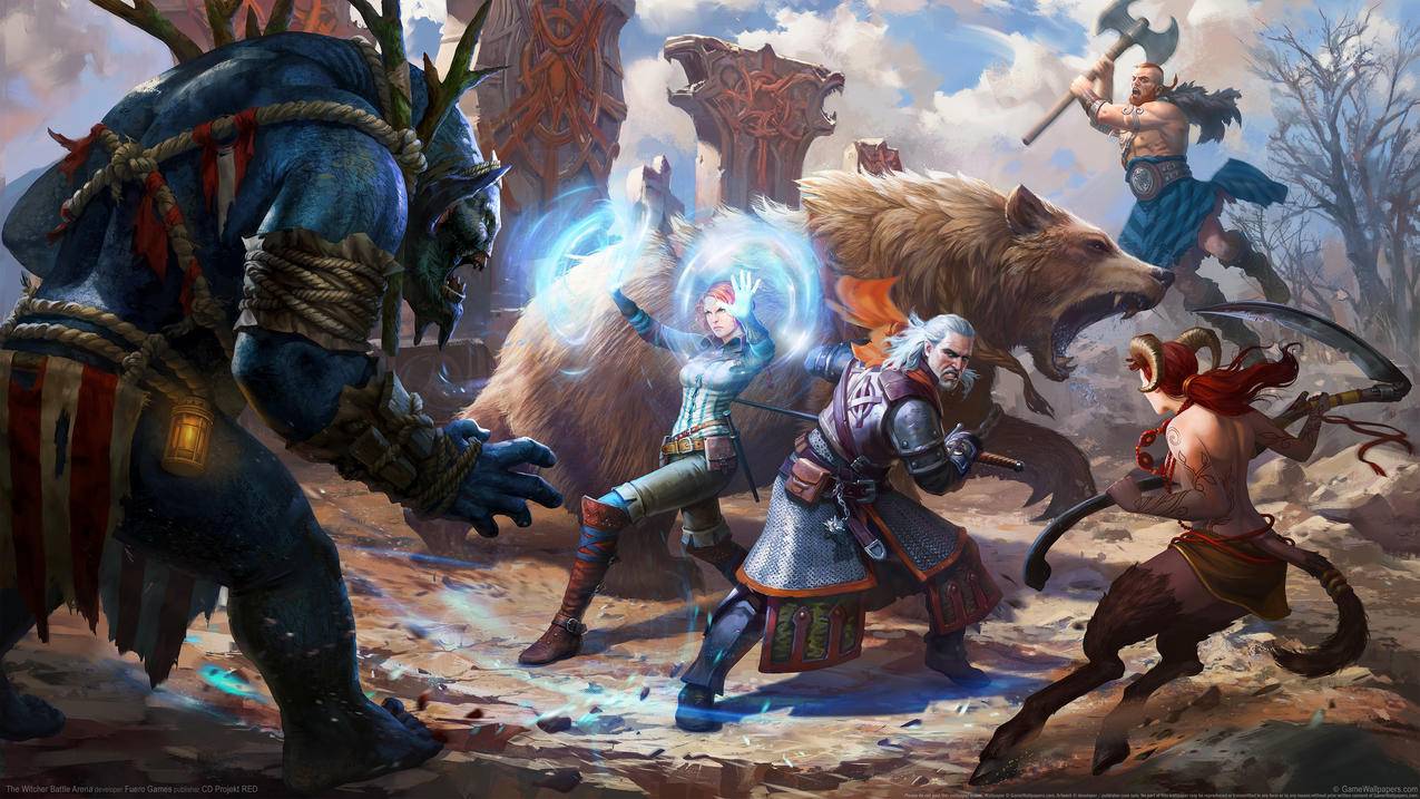 《巫师竞技场/The,Witcher,Battle,Arena》,4K游戏高清壁纸