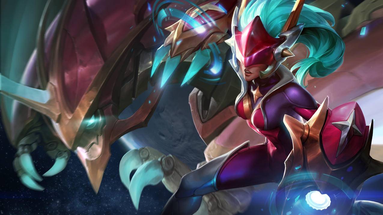 龙血武姬,银河魔装机神,龙女,希瓦娜3,英雄联盟,4k壁纸