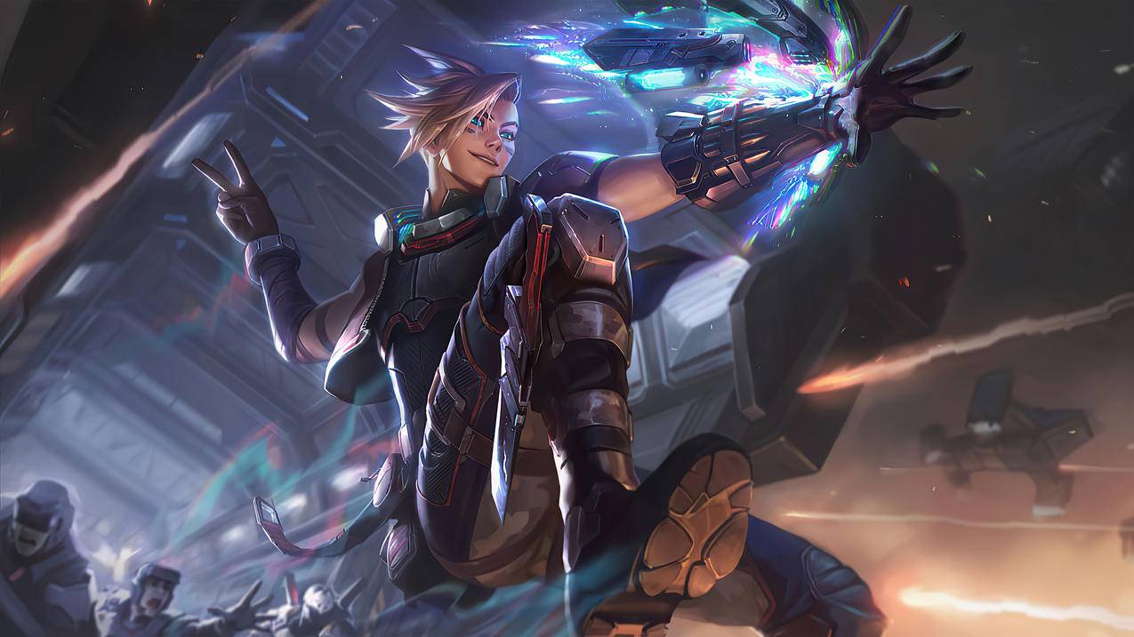 灵能特工-伊泽瑞尔《英雄联盟lol》2020,4K游戏高清壁纸